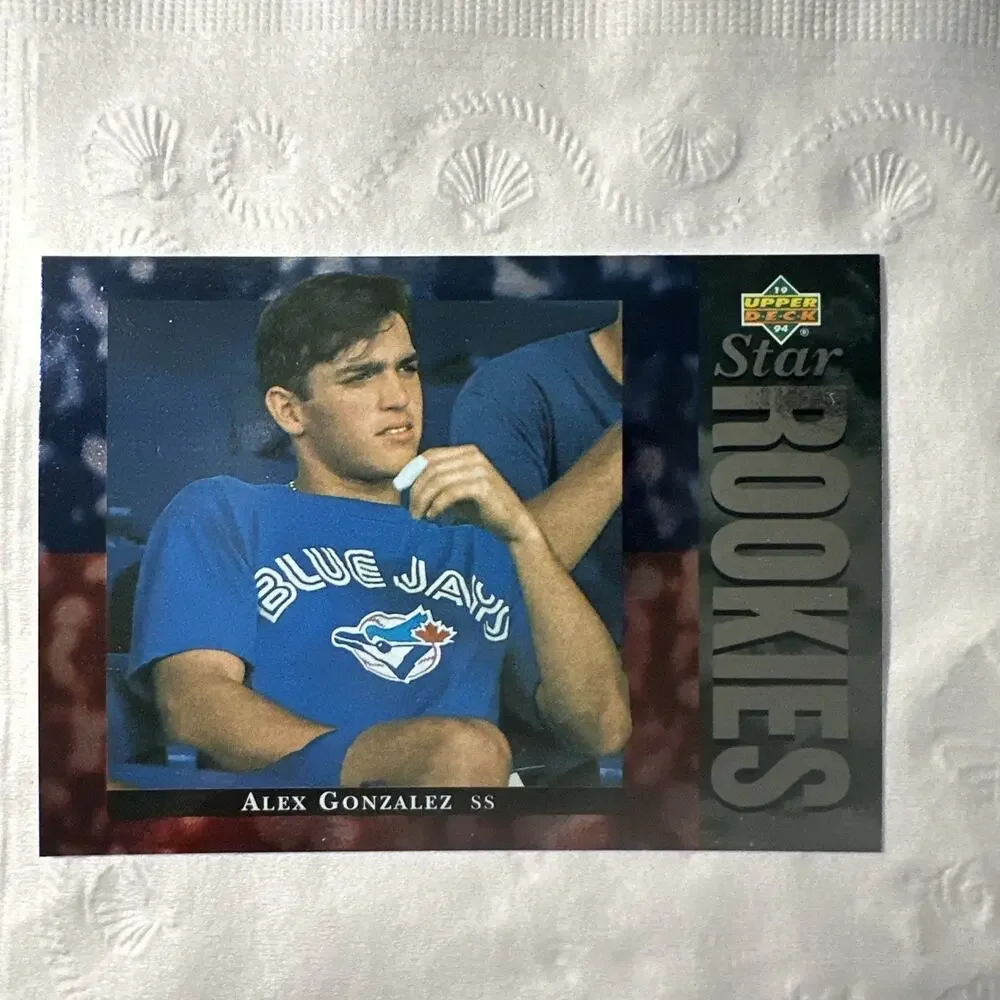 1994 Upper Deck Star Rookie #13 Alex Gonzalez RC Toronto Blue Jays Card 112